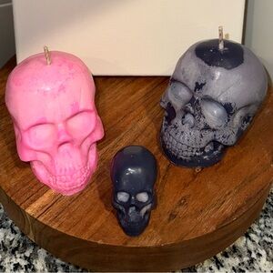 Handmade Skull Decorative Candle (Small)